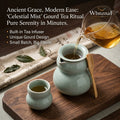 WbnznaF™ Celestial Mist Gourd Tea Infuser Set