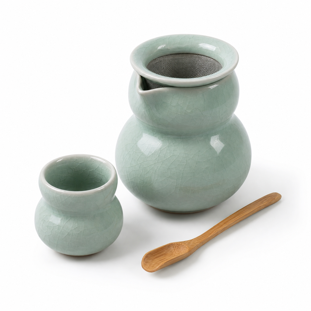 WbnznaF™ Celestial Mist Gourd Tea Infuser Set